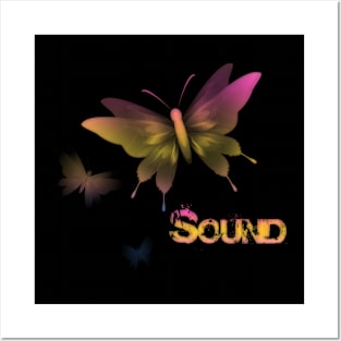 Butterfly Sound Posters and Art